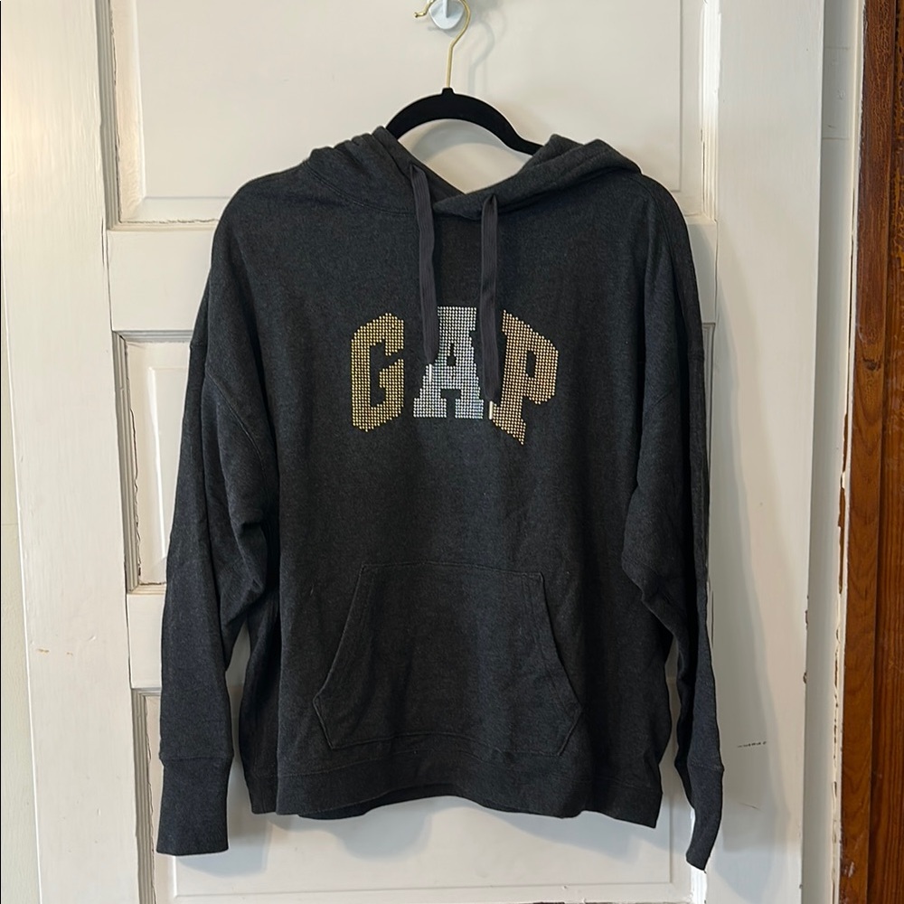 GAP Charcoal Hoodie with Logo